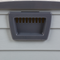 Beliani LOCARNO - Kussenbox - Grijs - 112 cm - Synthetisch materiaal