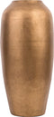 Beliani LORCA - Decoratieve vaas - goud - Terracotta