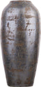 Beliani LORCA - Decoratieve vaas - Grijs - Terracotta