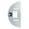 Beliani LOUE - Wandspiegel met LED - Zilver - 50 x 100 cm - Glas