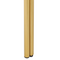 Beliani LOVELL - Sidetable - Lichtbruin/Goud - Hout