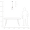 Beliani LUNGA - Hanglamp - Wit - Rotan