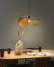 Beliani LUNGA - Hanglamp - Wit - Rotan