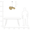 Beliani LUNGA - Hanglamp - Wit - Rotan
