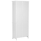 Beliani LUSBY - Vitrinekast - Wit - Hout
