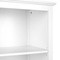 Beliani LUSBY - Vitrinekast - Wit - Hout