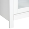 Beliani LUSBY - Vitrinekast - Wit - Hout
