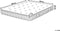 Beliani LUXUS - Mattress - Beige - Polyester