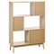 Beliani LYNWOOD - Boekenkast - Lichthout - MDF