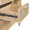 Beliani LYNWOOD - Boekenkast - Lichthout - MDF