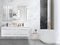 Beliani MADRID - Badkamermeubel - Wit - MDF
