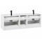 Beliani MADRID - Badkamermeubel - Wit - MDF