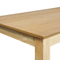 Beliani MADURA - Uitschuifbare eettafel - Lichthout - MDF