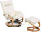 Beliani MAJESTIC - Fauteuil - Beige - Kunstleer