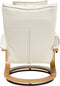 Beliani MAJESTIC - Fauteuil - Beige - Kunstleer