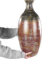 Beliani MANDINIA - Decoratieve vaas - Bruin - Terracotta