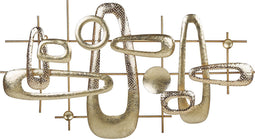 Beliani MANGANESE - Wanddecoratie - Goud - IJzer