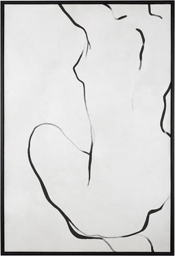 Beliani MARANGO - Canvas - Zwart - Kunststof