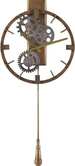 Beliani MARCOTE - Wandklok - Goud - IJzer
