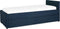 Beliani MARMANDE - Onderschuifbed - Blauw - Kunststof