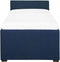 Beliani MARMANDE - Onderschuifbed - Blauw - Kunststof