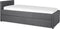 Beliani MARMANDE - Onderschuifbed - Grijs - Kunststof