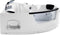 Beliani MARTINICA - Hoekbad whirlpool - Wit - Acryl