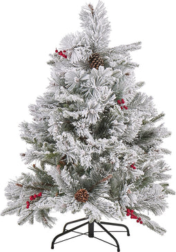 Beliani MASALA - Kerstboom - Wit - PVC