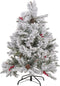 Beliani MASALA - Kerstboom - Wit - PVC