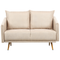 Beliani MAURA - Woonkamerset - Beige - Fluweel