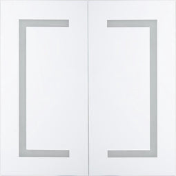 Beliani MAZARREDO - Badkamermeubel - Wit - Multiplex