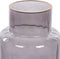 Beliani MEGALO - Decoratieve vaas - Grijs - Glas