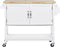 Beliani MELE - Keukentrolley - Wit - MDF