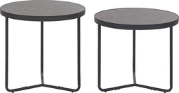 Beliani MELODY - Salontafel set - Grijs - MDF