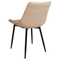 Beliani MELROSE - Eetkamerstoel - Beige - Kunstleer