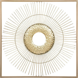 Beliani MERCURY - Wanddecoratie - Goud - Metaal