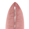 Beliani MERI II - Chaise longue - Roze - Linkerzijde - Fluweel