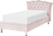 Beliani METZ - Bed met opbergruimte - Roze - Fluweel
