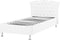 Beliani METZ - Kinderbed - Wit - Kunstleer