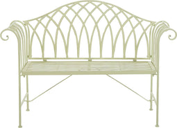 Beliani MILAZZO - Tuinbank - Groen - IJzer