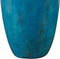 Beliani MILETUS - Decoratieve vaas - Blauw - Terracotta