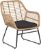 Beliani MINORI - Loungeset voor 4 - Beige - PE rotan