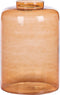 Beliani MIRCHI - Bloemenvaas - Oranje - Glas