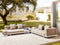 Beliani MISSANELLO - Loungeset - Beige - Aluminium/Polyester