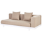Beliani MISSANELLO - Loungeset - Beige - Aluminium/Polyester