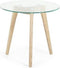 Beliani MISSOURI - Salontafel set - Transparant - Glas