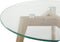 Beliani MISSOURI - Salontafel set - Transparant - Glas