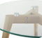 Beliani MISSOURI - Salontafel set - Transparant - Glas