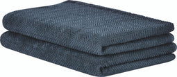 Beliani MITIARO - Handdoek set - Blauw - Katoen