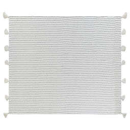 Beliani MODAR - Bedsprei - Wit - 220 x 240 cm - Katoen